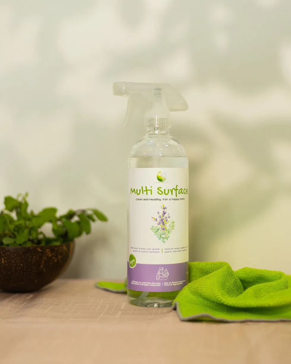 Clean Spot — Multi-Surface fond sauge bol coco